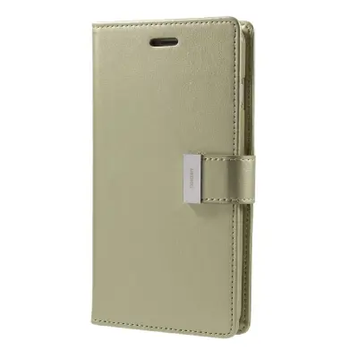 Mercury Rich Diary plånboksfodral till Apple iPhone 7 Plus - Guld