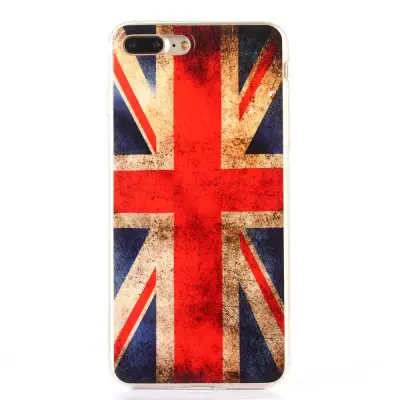 Mobilskal till iPhone 7 Plus - Vintage UK Flag