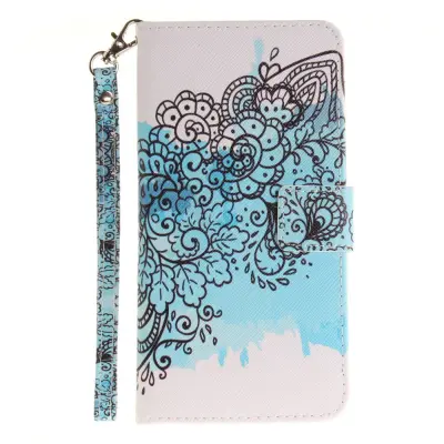 Plånboksfodral iPhone 7/8 Plus - Abstract Flowers