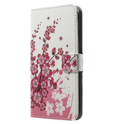 Plånboksfodral iPhone 7/8 Plus - Körsbärsblom