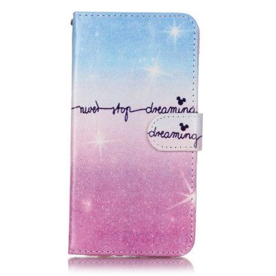 Plånboksfodral till iPhone 7 Plus & iPhone 8 Plus - Never Stop