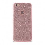 Puro iPhone 7 Plus Glitter Mobilskal - Rose Gold