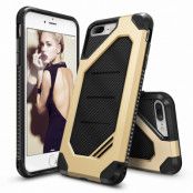 Ringke Double Layer Armor Tough Skal till iPhone 7 Plus - Gold