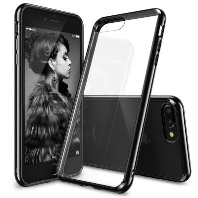 Ringke Fusion Shock Absorption Skal till iPhone 7 Plus - Ink Black