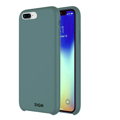 SiGN iPhone 7/8 Plus Skal Liquid Silicone - Mynta