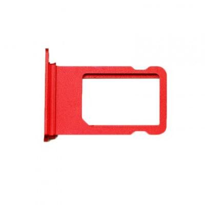 Simkortshållare till Apple iPhone 7 Plus - Röd