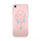 Skal till Apple iPhone 7 Plus - Dream Catcher Pink