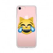 Skal till Apple iPhone 7 Plus - Emoji Cat Tears of Joy