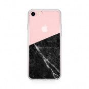 Skal till Apple iPhone 7 Plus - Half marble black