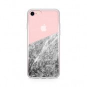 Skal till Apple iPhone 7 Plus - Half marble grey