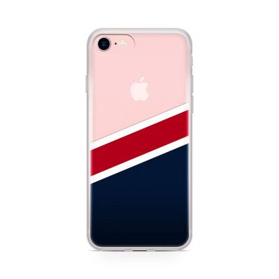 Skal till Apple iPhone 7 Plus - Half striped
