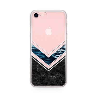 Skal till Apple iPhone 7 Plus - Marble river-arrow