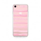 Skal till Apple iPhone 7 Plus - Pink Stripes
