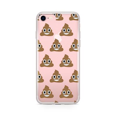Skal till Apple iPhone 7 Plus - Poop Emoji