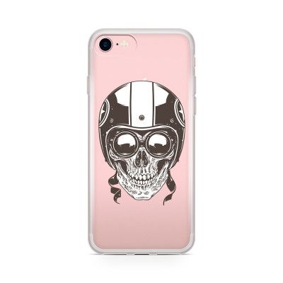 Skal till Apple iPhone 7 Plus - Skull in Helmet