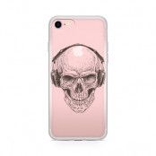 Skal till Apple iPhone 7 Plus - Skull with Headphones