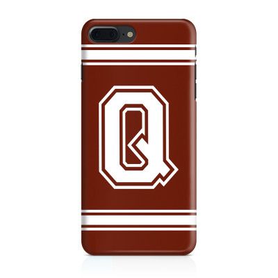 Skal till iPhone 7 Plus & iPhone 8 Plus - Bokstav Q