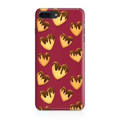 Skal till iPhone 7 Plus & iPhone 8 Plus - Chokladhjärtan