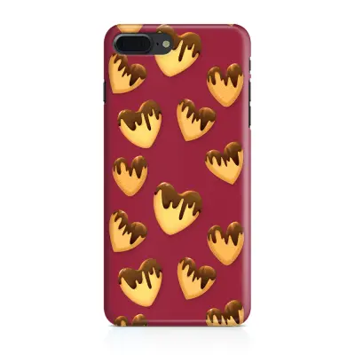 Skal till iPhone 7 Plus & iPhone 8 Plus - Chokladhjärtan