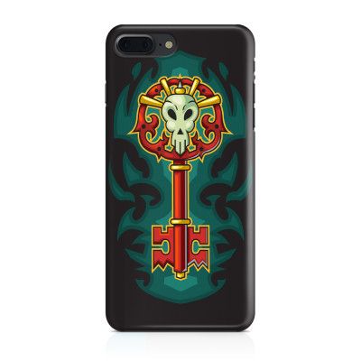 Skal till iPhone 7 Plus & iPhone 8 Plus - Dödskallenyckel