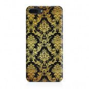 Skal till iPhone 7 Plus & iPhone 8 Plus - Damask - Guld/Svart