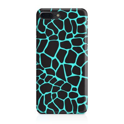 Skal till iPhone 7 Plus & iPhone 8 Plus - Gepard - Neonblå