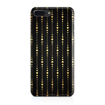 Skal till iPhone 7 Plus & iPhone 8 Plus - Gulddrapperi