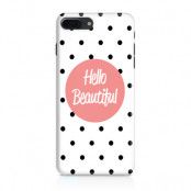 Skal till iPhone 7 Plus & iPhone 8 Plus - Hello Beautiful - Rosa