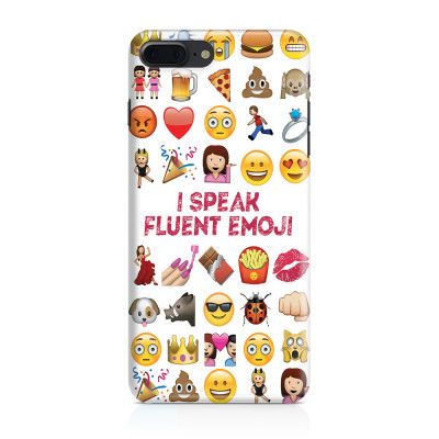 Skal till iPhone 7 Plus & iPhone 8 Plus - I speak fluent Emoji