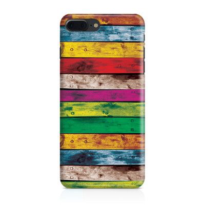 Skal till iPhone 7 Plus & iPhone 8 Plus - Målade brädor