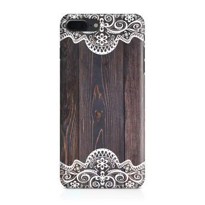 Skal till iPhone 7 Plus & iPhone 8 Plus - Mörkt trä