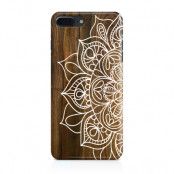 Skal till iPhone 7 Plus & iPhone 8 Plus - Mandala - Wood
