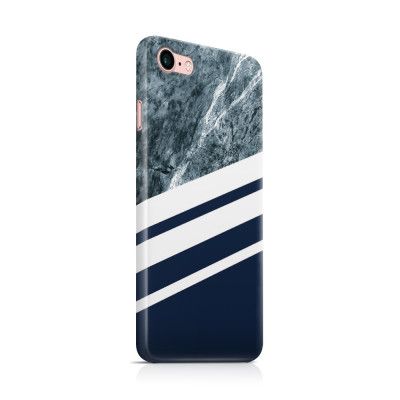 Skal till Apple iPhone 7/8 Plus - Marble Navy