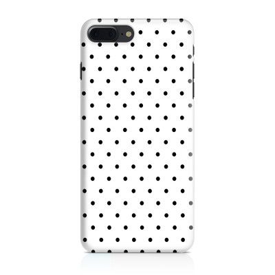 Skal till iPhone 7 Plus & iPhone 8 Plus - Polka - Vit