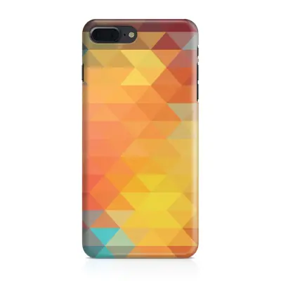 Skal till iPhone 7 Plus & iPhone 8 Plus - Polygon - Gul
