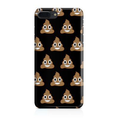 Skal till iPhone 7 Plus & iPhone 8 Plus - Poop Emoji