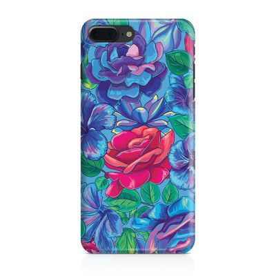 Skal till iPhone 7 Plus & iPhone 8 Plus - Retro Roses