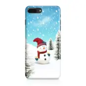 Skal till iPhone 7 Plus & iPhone 8 Plus - Snögubbe