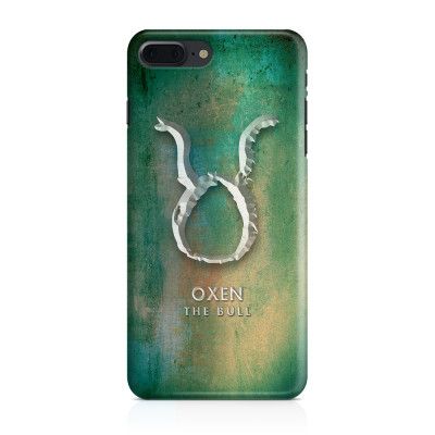 Skal till iPhone 7 Plus & iPhone 8 Plus - Stjärntecken - Oxen