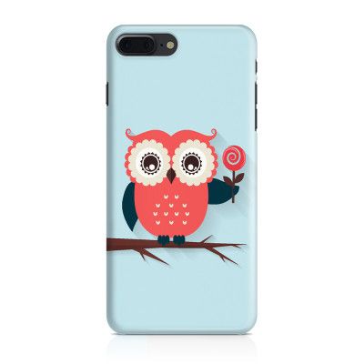 Skal till iPhone 7 Plus & iPhone 8 Plus - Uggla - Lollipop