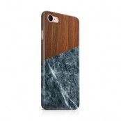 Skal till Apple iPhone 7/8 Plus - Wooden Marble Dark B