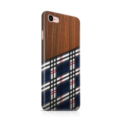 Skal till Apple iPhone 7/8 Plus - Wooden Scottish Tartan B