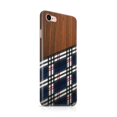 Skal till Apple iPhone 7/8 Plus - Wooden Scottish Tartan B