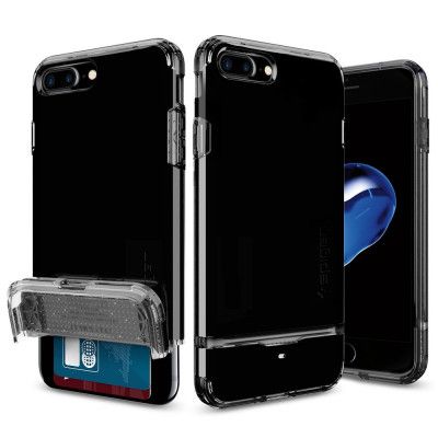 SPIGEN Flip Armor Skal till Apple iPhone 7 Plus - Jet Black