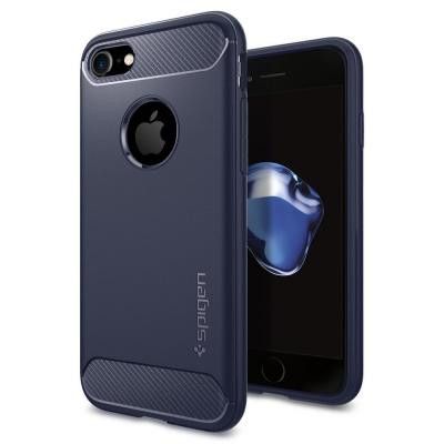 Spigen Rugged Armor iPhone 7/8/SE 2020 Midnattsblå