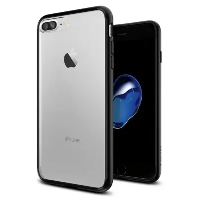 SPIGEN Ultra Hybrid Skal till iPhone 7 Plus - Svart