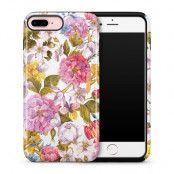 Tough mobilskal till Apple iPhone 7 Plus - Hortensia - Vit