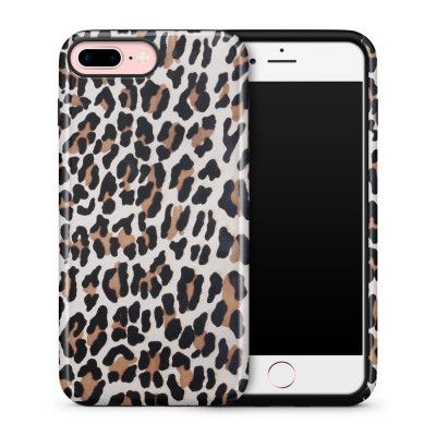 Tough mobilskal till Apple iPhone 7 Plus - Leopard oljefärg