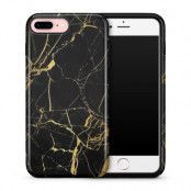 Tough mobilskal till Apple iPhone 7 Plus - Marble - Svart