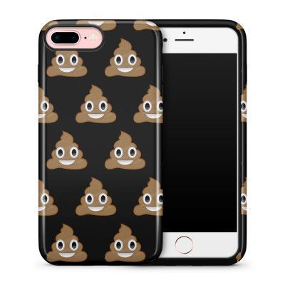 Tough mobilskal till Apple iPhone 7 Plus - Poop Emoji